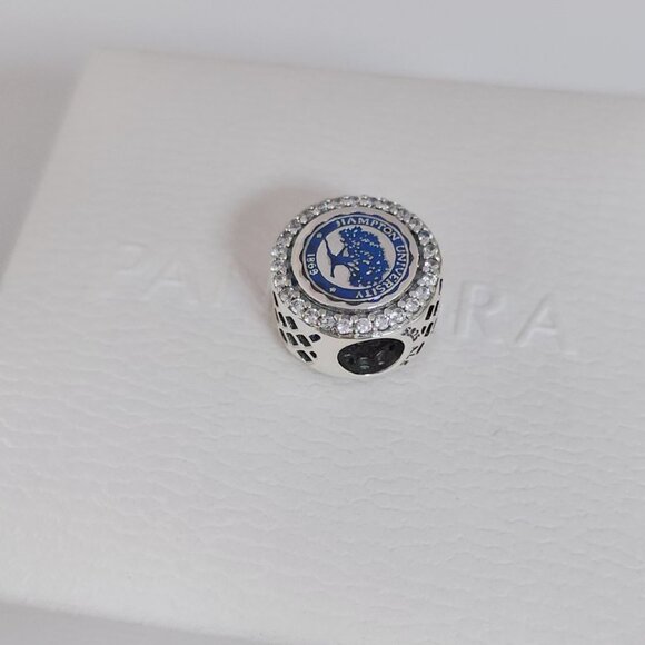 Pandora Hampton University Charm Bead S925 Silver with box - Picture 5 of 10